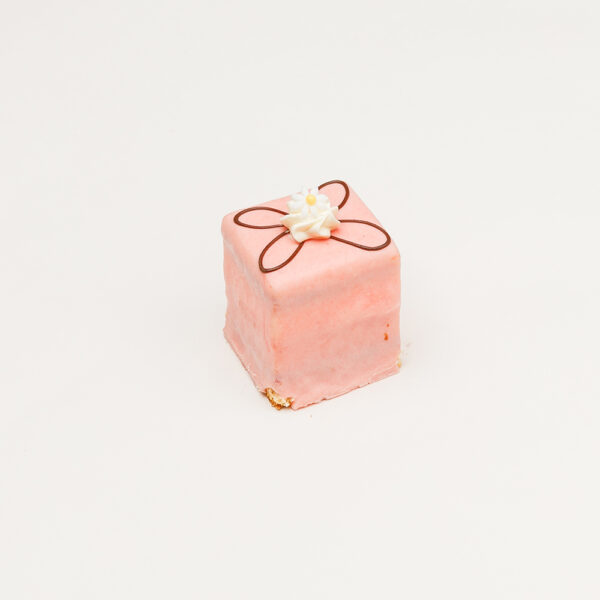 Receptiegebak roze